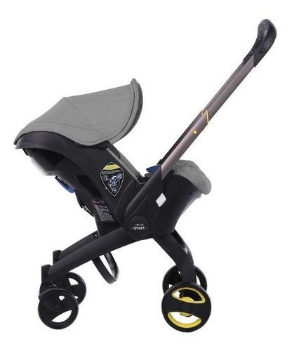 Cochecito de paseo Love Smart 1010 gris con chasis color gris oscuro