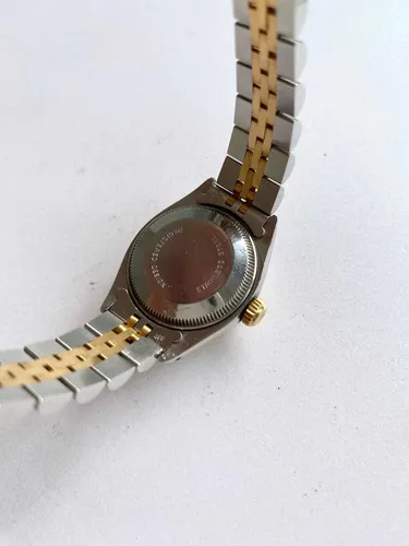 Rolex Dama 6917 Combinado 18 K Año 1979 Con Caja Y Papeles (Usado)