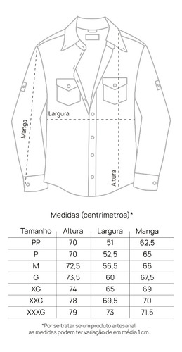 Camisa Xadrez Flanela Manga Longa Cinza