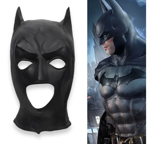 Mascara Batman Casco De Látex Adulto Cosplay Cowl The Dark