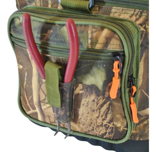 Bolso De Pesca Lexus Camuflado Base Rigida Realtree