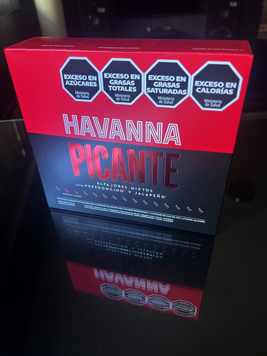 Alfajor Picante Havanna X9 U. Peperoncino + Jalapeño! Nuevos
