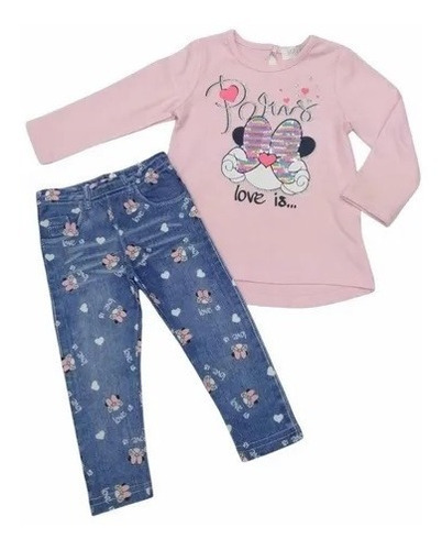 Conjunto Invierno Niña Leggings  2 Piezas Yimai 084