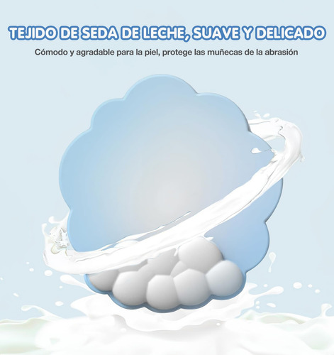 3 En 1 Mouse Pad Set,ergonomico Cojín De Muñeca, La Espuma
