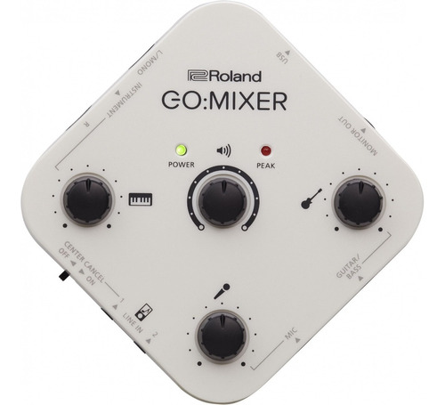 Interface De Áudio Go-mixer Roland 