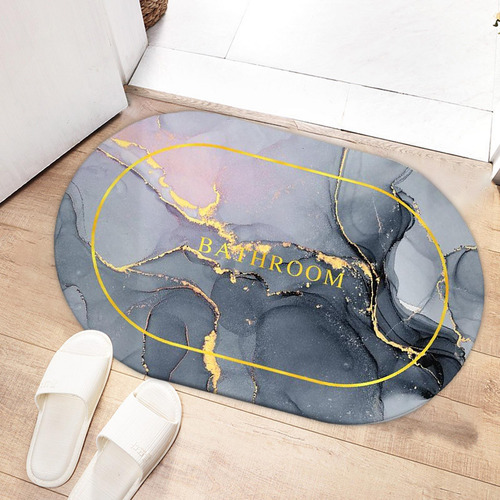 Juego De 2 Alfombrillas De Baño De Secado Rápido Para