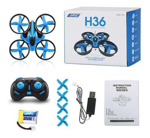 Mini Drone Jjrc H36 2.4g 4ch 6 Axis Headless -pronta Entrega