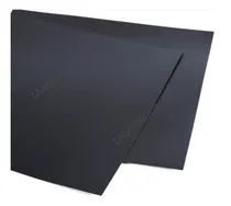 Comprar Placa Poliestireno Alto Impacto 1mt X 1mt Negra 1mm Plancha