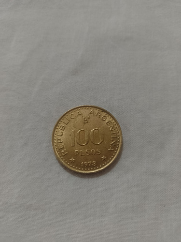 3 Moneda Antigua 100 Pesos 1978 Bicentenario Gral.san Martín