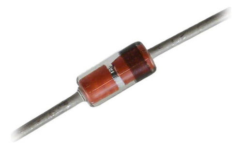 10 X Diodo Zener 1n4733 5.1v 49ma Do-41 1n4733a