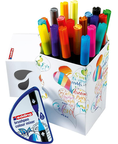 Edding Color Happy Box - Juego De Mezclador De Color Degrada