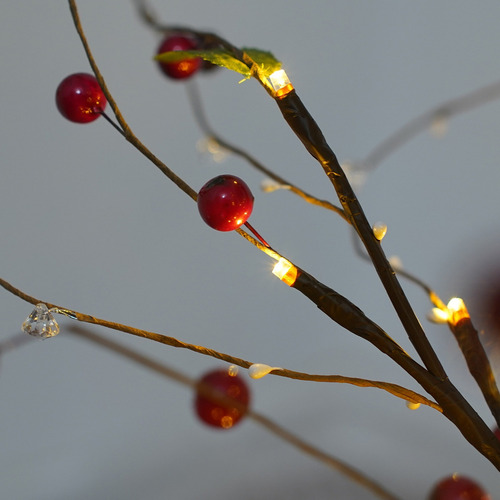 * Luces De Decoración Navideña, Luces Para Árboles De Bonsái