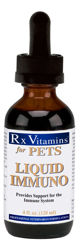 Rx Vitamins Liquid Immuno - Apoyo Inmunologico Para Perros Y