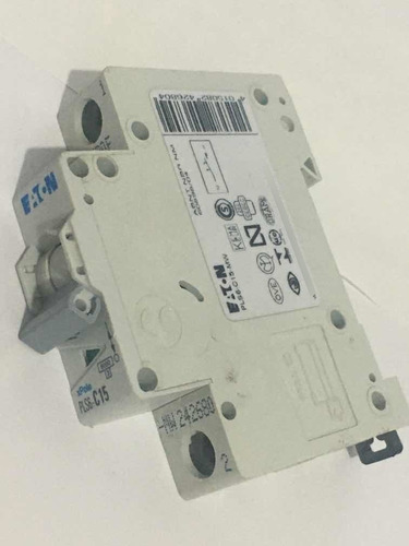Pls6-c15-mw Interrumptor Termagnetico 1p 15a 230v (Usado)