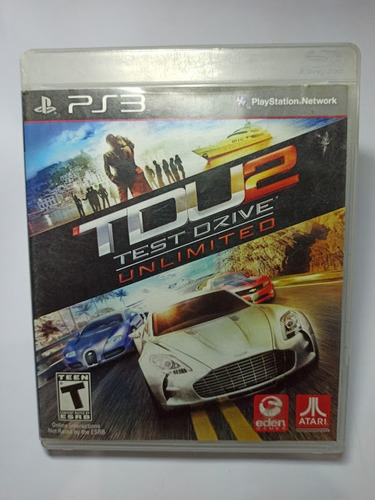 Test Drive Unlimited 2 - Mídia Física - Ps3 (Usado)
