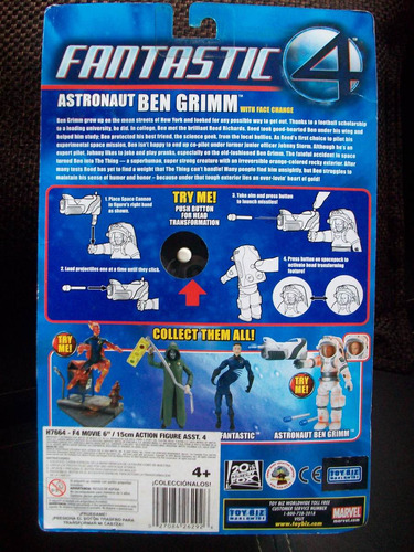 4 Fantasticos Ben Grimm Astronauta