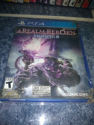 Playstation 4 Ps4 A Realm Reborn Final Fantasy Xiv No Usado