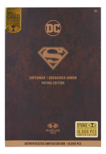 Dc Multiverse Superman Unchained Armor Patina Edition