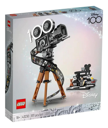 Câmera LEGO Disney Classic Disney 100 em homenagem a Walt Dis