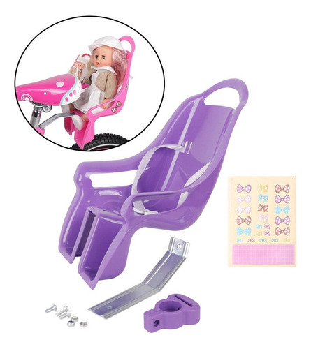 . Asiento Bicicleta Muñeca For Niña Con Acceso Adesiv