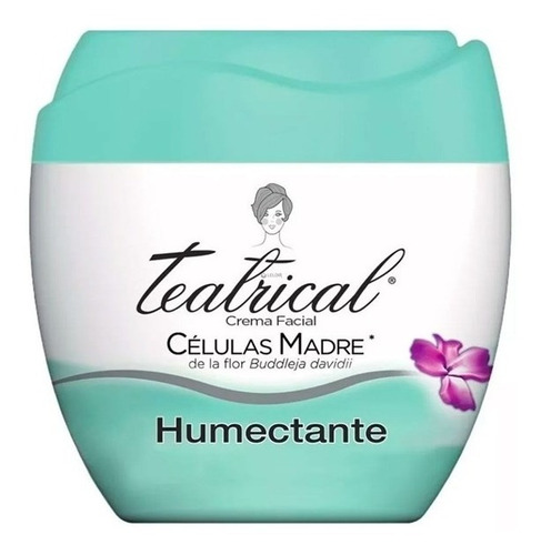 Teatrical Crema Facial Humectante Cel Madre 200g Farmaservis Tipo De Piel Para Todo Tipo De Piel