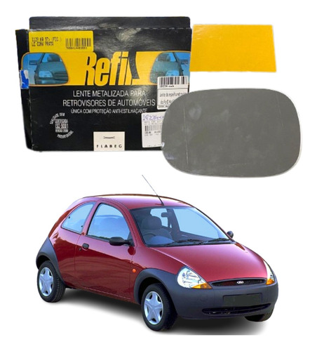 Lente Do Espelho Retrovisor Do Ford Ka 97 A 99 Le