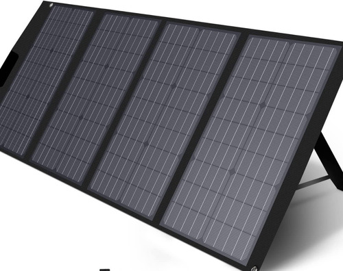 Kit Solar 200w Plegable Con Kit De Adaptadores-para Camping 
