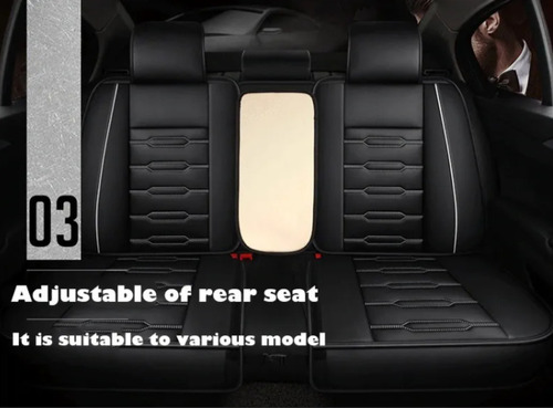 Kit Funda Cubre Asiento Auto Premium Luxury Con 4 Almoadilla