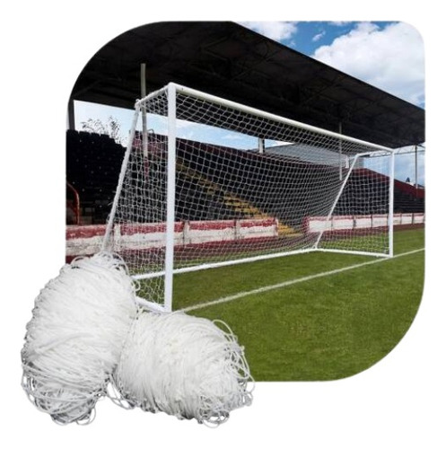 Red De Futbol 11 - 4 Mm Nylon 7.5 X 2.5 X 0.6 M Uv