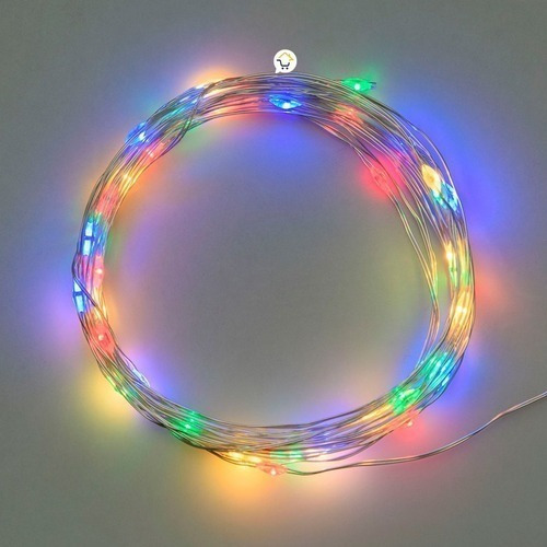 Extensión Micro Led Lineal 20m 200l Navidad Multicolor 