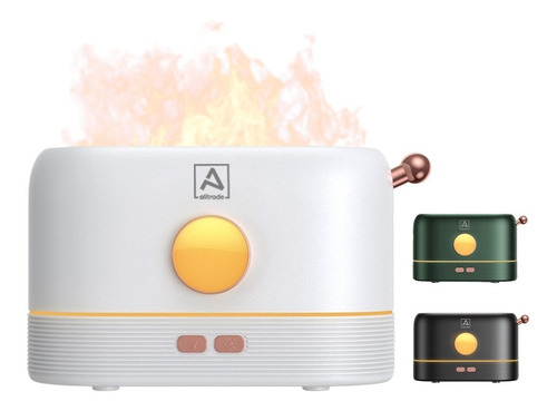 Humidificador Aromatizador De Ambientes Luz Fuego Alitrade