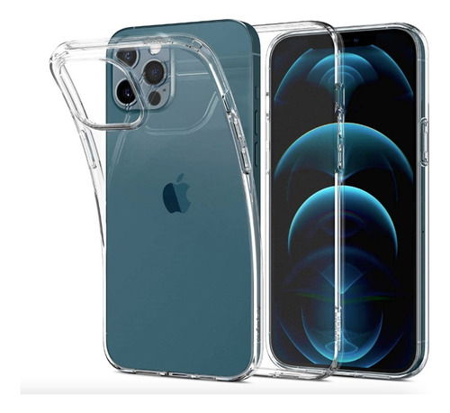 Funda Spigen Liquid Crystal Para iPhone 12 Pro Max