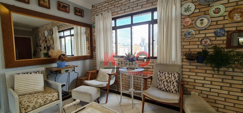 Cobertura Com 4 Dormitórios À Venda, 258 M² Por R$ 1.580.000,00 - Boqueirão - Santos/sp - Co0223