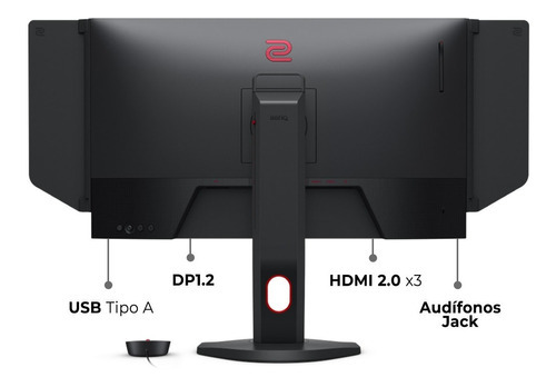 Monitor Gamer Zowie con pantalla de 27" 240Hz 220V y resolución Full HD