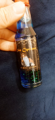 São Cipriano Perfume Cruzado Com Filetes D Ouro Fortuna E Dinheiro