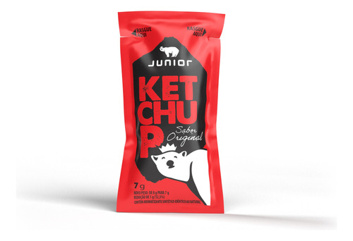 Ketchup Junior Sachê Caixa Com 168un