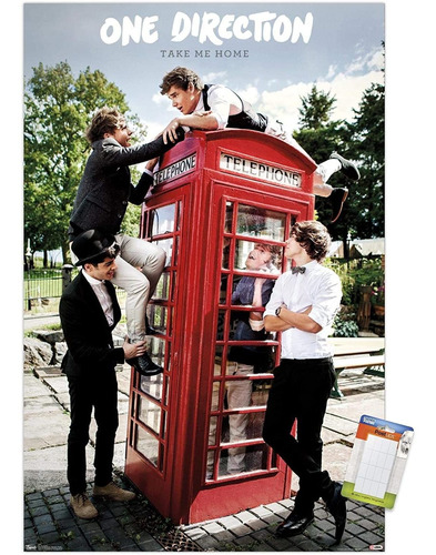 One Direction - Póster De Pared Take Me Home, 22.375  ...