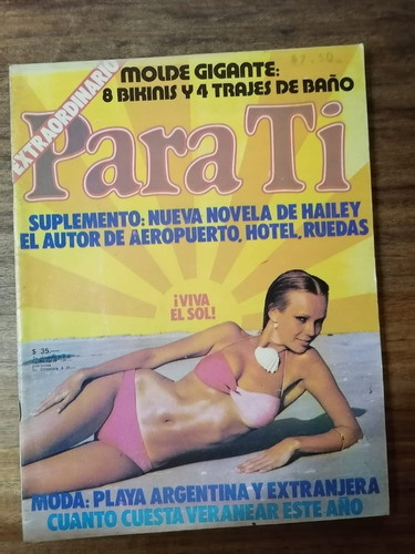 Revista Para Ti - Nº 2782 -  Noviembre Año 1975