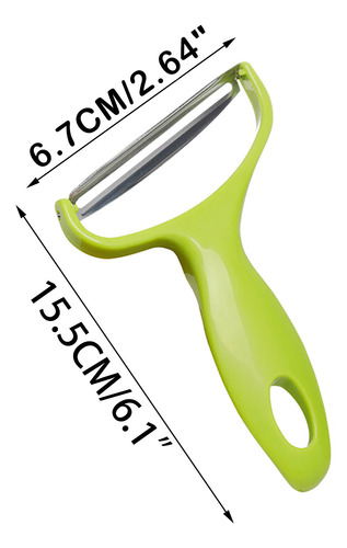 Cuchillos Para Pelar Verduras Veget 5464, Paquete De 2 Unida