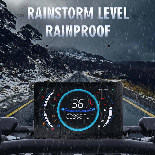 Velocímetro Tablero Digital Universal Contra Agua Con Sensor