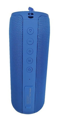 Parlante Bluetooth Hügel S51 Portatil Grande 5w Azul