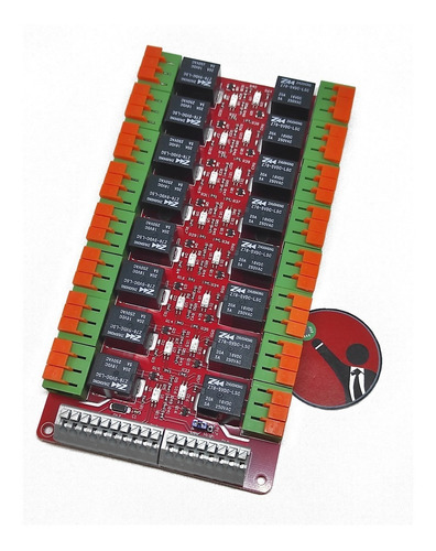 Rele Relay 5v 16 Canales 125v 20amp Nivel Alto Bajo Arduino