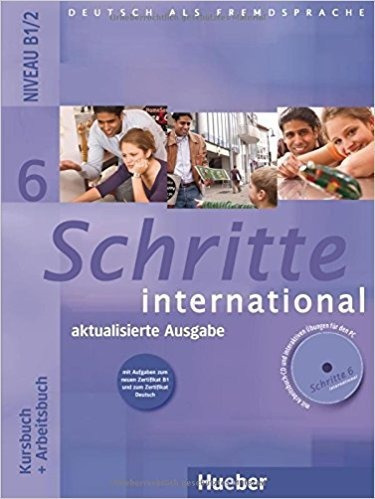 Schritte International 6 B1/2 Neu - Kursbuch + Arbeitsbuch +