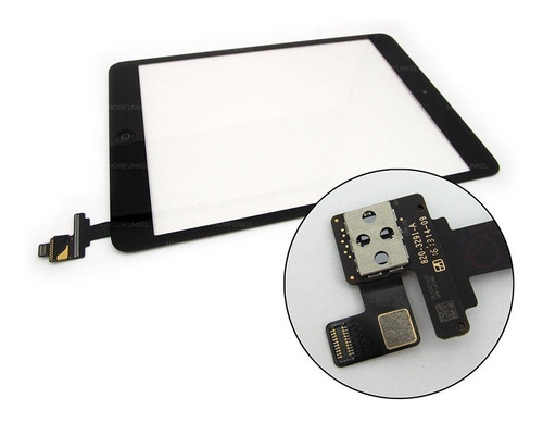 Imagen 4 de 4 de Pantalla Tactil Glass Touch Home iPad Mini 1 Y 2 Vidrio