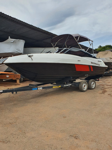 Lancha Focker 210 Fx 2021 Com 100hrs Estado De Zera