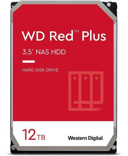 Hd 12tb - 7200rpm - Western Digital Nas Red Plus Wd120efbx