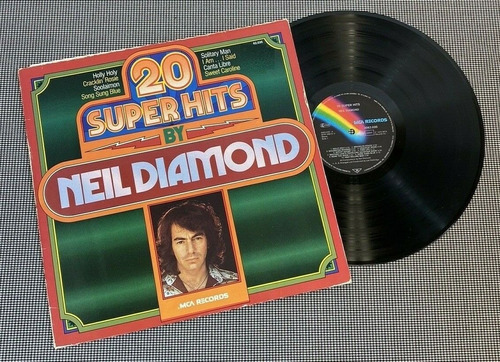 Vinilo Neil Diamond 20 Super Hits 1975 Sweet Caroline