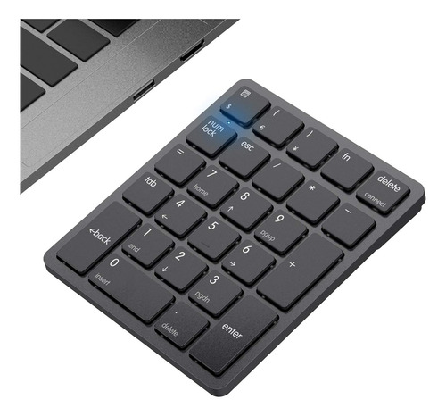 Mini Teclado Numerico Por Bluetooth Para Pc | Negro / Havit