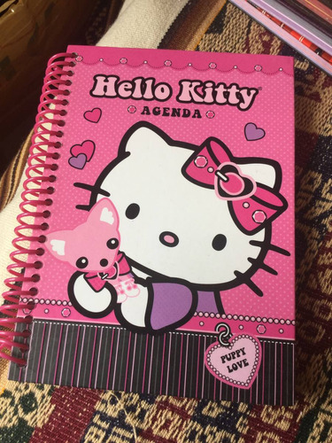 Agenda Perpetua Hello Kitty Tapa Dura Mediana