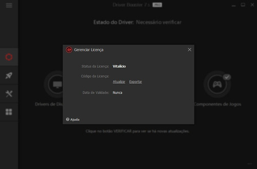 Iobit Driver Booster Pro 7.5 (br) 2020 - Versão Mais Recente